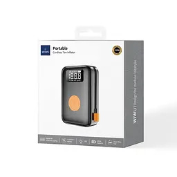 Автомобільний насос WIWU Portable Cordless Tire inflator Wi-Ai003 Black (6977703650792) - мініатюра 2