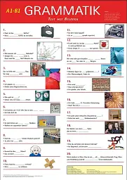 Die Grammatik-Plakate A1–B1. Übungsheft und 10 Plakate 10 Plakate - мініатюра 3