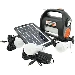 Ліхтар Voltronic RT909BT Solar 4500 mAh + Сонячна панель (26274) - мініатюра 3