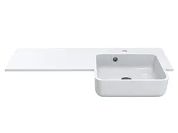 Умивальник Miraggio Fontana R глянсовий 0000520, Білий - мініатюра 2