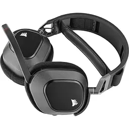 Ігрові навушники Corsair HS80 RGB Wireless Carbon (CA-9011235) [148144] - мініатюра 4