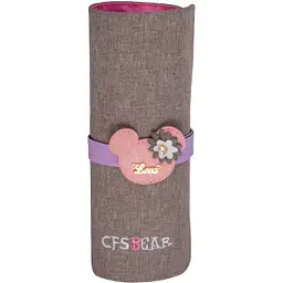 Пенал Cool For School Bear 1 відділення Сірий (CF86651-02)
