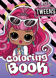 Розмальовка зі стікерами Tweens Cherry