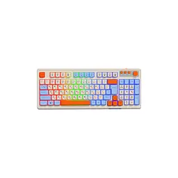 Клавіатура Maxxter KBGW-3C01-UA Wireless UA White (KBGW-3C01-UA) - мініатюра 1