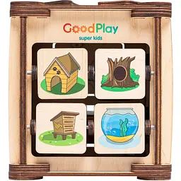 Бізікубик GoodPlay Перші кроки 17х17х18 см (K102) - мініатюра 4