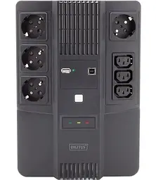 Джерело безперебійного живлення Digitus 800 ВА / 480 Вт / 9 А*ч (DN-170111) - мініатюра 2