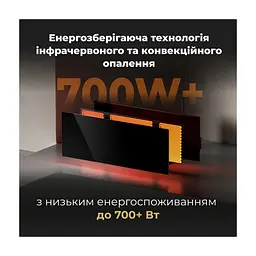 Обігрівач AENO Eco Smart GH4S LED Black (AGH0004S) - мініатюра 6