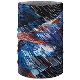 Шарф-труба Buff Coolnet UV Stal Blue Чорний-Синій