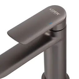 Змішувач для умивальника Koer KB-10028-07 KR5292 Графіт - мініатюра 2
