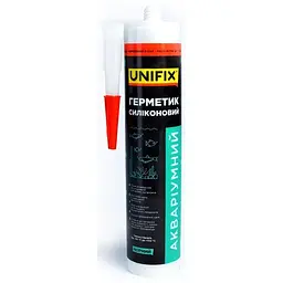 Герметик автомобільний Unifix акваріумний (чорний) 280 мл