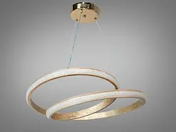 Підвісна люстра LED Diasha XH1017/600G золото 65Вт 3575Лм - мініатюра 3