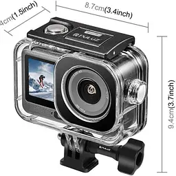 Водонепроникний бокс Puluz PU1078T для DJI Osmo Action 6 60м [163694] - мініатюра 2