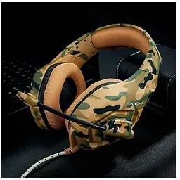 Навушники повнорозмірні Onikuma Gaming K1-B Camouflage-Grey - мініатюра 7