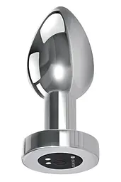 Анальна пробка Gender X Rockin Metal Plug XL 10.5 см (срібляста) - мініатюра 2