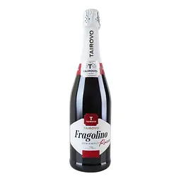 Напій винний Tairovo Fragolino Rosso червоний напівсолодкий слабоалкогольний газований 6-6.9% 0.75 л