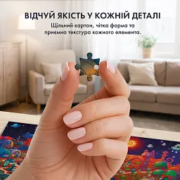 Пазл «Котомісто на Марсі» 1000 елементів - мініатюра 6