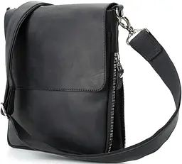 Чоловіча шкіряна сумка SHVIGEL 22х25,5х3-6,5 см sum0012619
