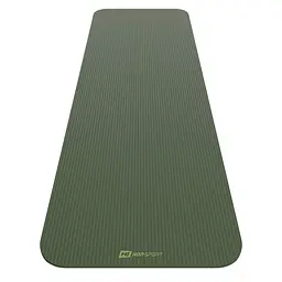 Коврик для йоги Hop-Sport HS-NB010GM NBR 1см темний хакі - мініатюра 9