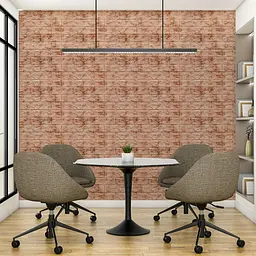 Декоративна 3D панель Sticker Wall самоклейка 700x770x5мм Мармур червоний цегла 063 SW-00000035 - мініатюра 5