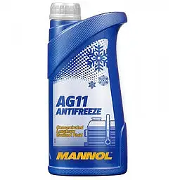 Антифриз MANNOL AG11 Concentrated Longterm Antifreeze концентрат -80 ° C синій 1л MN4111-1 - мініатюра 2
