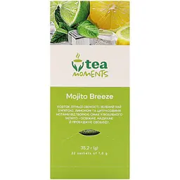 Чай зелений Tea Moments Mojito Breeze 22 шт. x 1.6 г - мініатюра 4