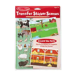 Набір для творчості Melissa & Doug Перевідні наліпки Ферма (MD9531)