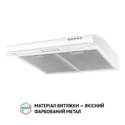 Витяжка плоска Perfelli PL 6144 W LED - мініатюра 3