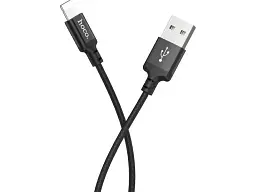 Кабель Hoco X14 Times speed USB Type-A to Lightning 2m Black (6957531062882)