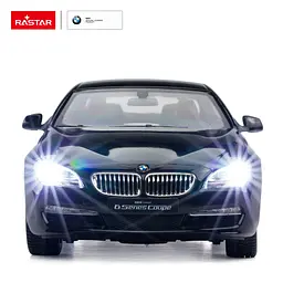 Машинка BMW 6 Series чорний RASTAR модель 1:14 Автомобіль на дистанційному керуванні + пульт - мініатюра 3