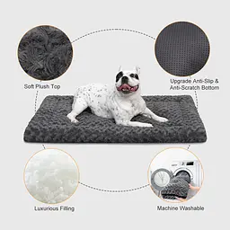 Лежанка для собак великих порід Люпосанчик BS-PB-040XL Grey - мініатюра 7