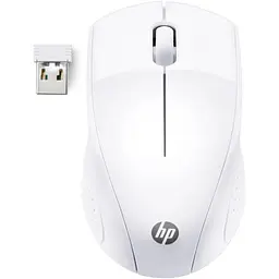 Мишка бездротова HP 220, 3 кн., 1600 dpi, сніжно біла