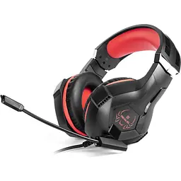 Ігрові навушники REAL-EL GDX-7575 Black/Red (EL124100042) [112556] - мініатюра 2