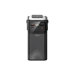Батарея універсальна XO 50000 мА·год, PD/20 Вт, QC/22.5 Вт, Lamp, чорна (XO-PR286-BK)