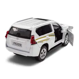 Машина TechnoDrive Toyota Prado білий (KM250425W) - мініатюра 2