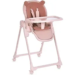 Стільчик для годування El Camino CRYSTAL ME 1037 Bear Pink
