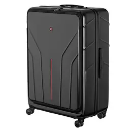 Wenger Валіза Wenger Amplix Hardside Large, велика, полікарбонат, TSA, 4 колеса, розширення, чорний - мініатюра 2
