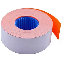 Цінник BUROMAX 26*16мм (1000шт, 16м),(10рул) помаранч BM.281103-11