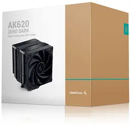 Кулер для процесора Deepcool AK620 ZERO DARK АМ5 1700 (R-AK620-BKNNMT-G-1) - мініатюра 10