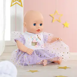 Одяг для ляльки Baby Born Annabell Бузкова сукня 43 см (710296) - мініатюра 4