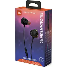 Гарнітура JBL Quantum 50 (JBLQUANTUM50BLK) Black - мініатюра 8