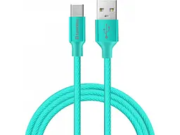 Кабель ColorWay (CW-CBUC008-MT) USB Type-C 2.4A 2м м'ятний