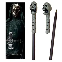 Ручка і закладинка Harry Potter Death Eater Wand - skull (Гаррі Поттер)