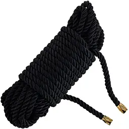 Мотузка для шибарі Lockink Sevanda Shibari Pratice Rope Black, 8 метрів