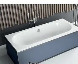 Ванна акрилова Radaway Melisa 170х75 окремо стоїть з ніжками + сифон (WA1-62-170x075S) - мініатюра 3