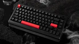 Клавіатура Lemokey X4 84Key Keychron Red USB-A QMK/VIA Hot-Swap EN/UKR RGB Black (X4-H1-UA) - мініатюра 4