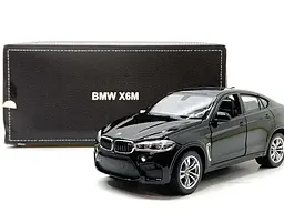 Машинка колекційна металева BMW X6M Rastar 56600 1:24 чорний - мініатюра 8