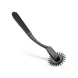 Колесо Вартенберга голчасте Bedroom Fantasies Aluminium Pinwheel - Black - мініатюра 2