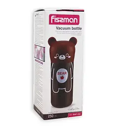 Термос Fissman Ведмедик VA-9687-250 250 мл коричневий - мініатюра 2