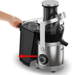 Соковижималка центробіжна Tefal Nutri XXL ZE660D10 UA - мініатюра 3