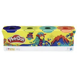 Набір пластиліну Hasbro Play-Doh Wild, 4х140 г (E4867)